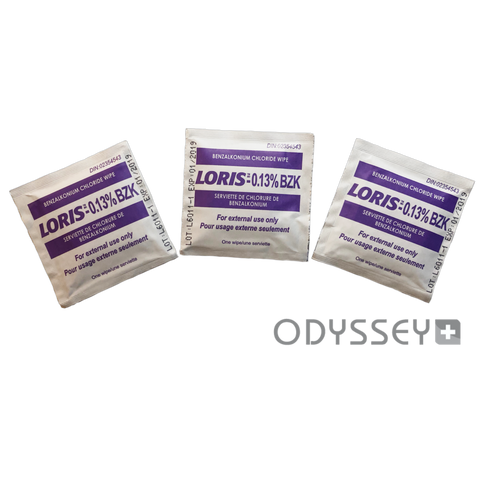 BZK Antiseptic Towelette - Box of 100